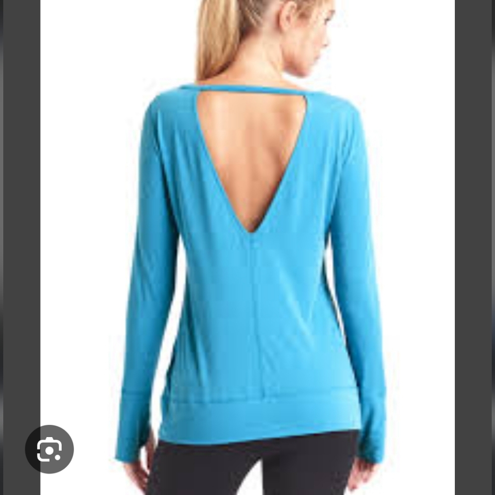 GapFit Breathe Ballet Top In Mint